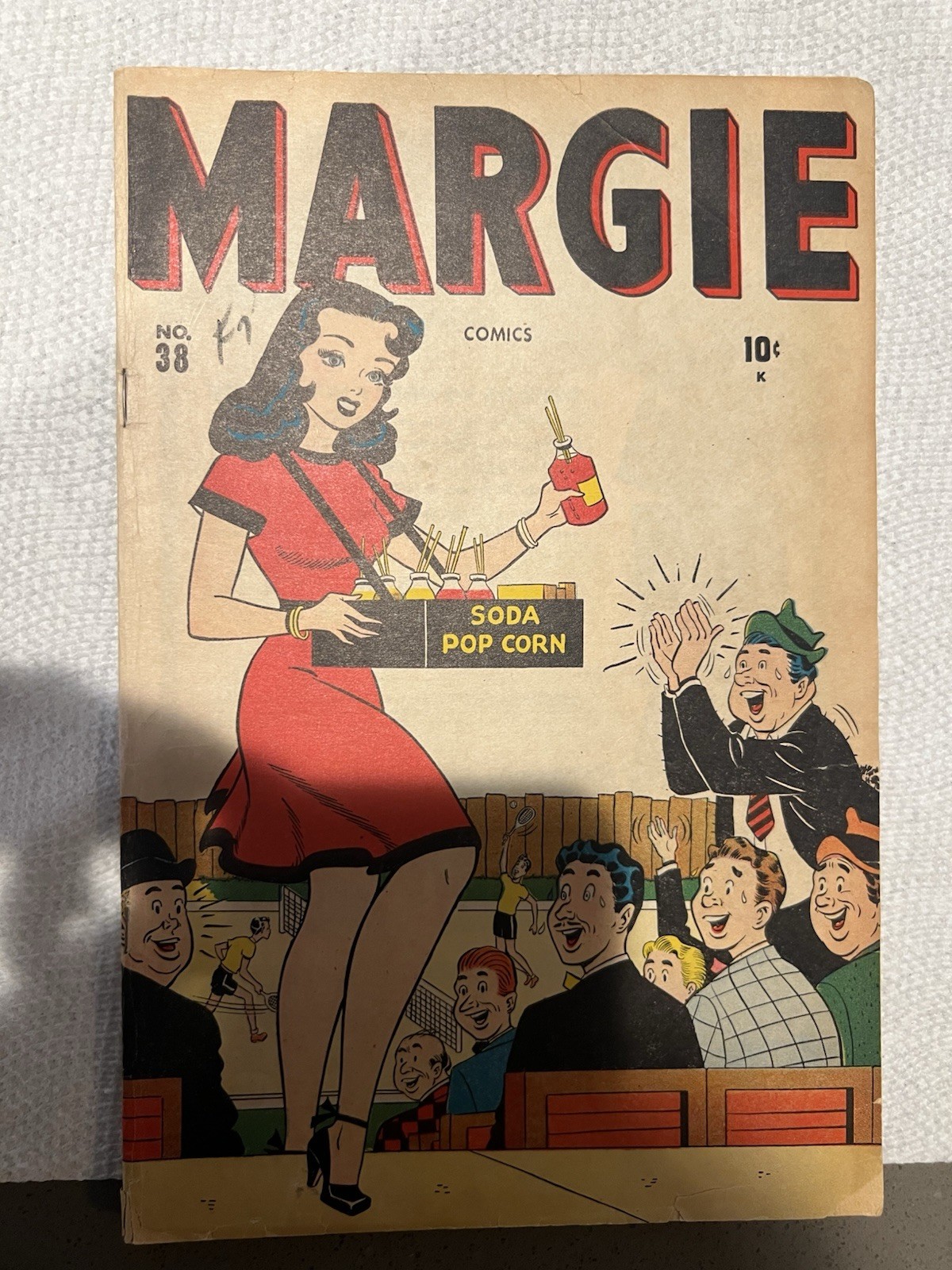 MARGIE COMICS #38 VERY GOOD / FINE 5.0 1947 MARVEL COMICS