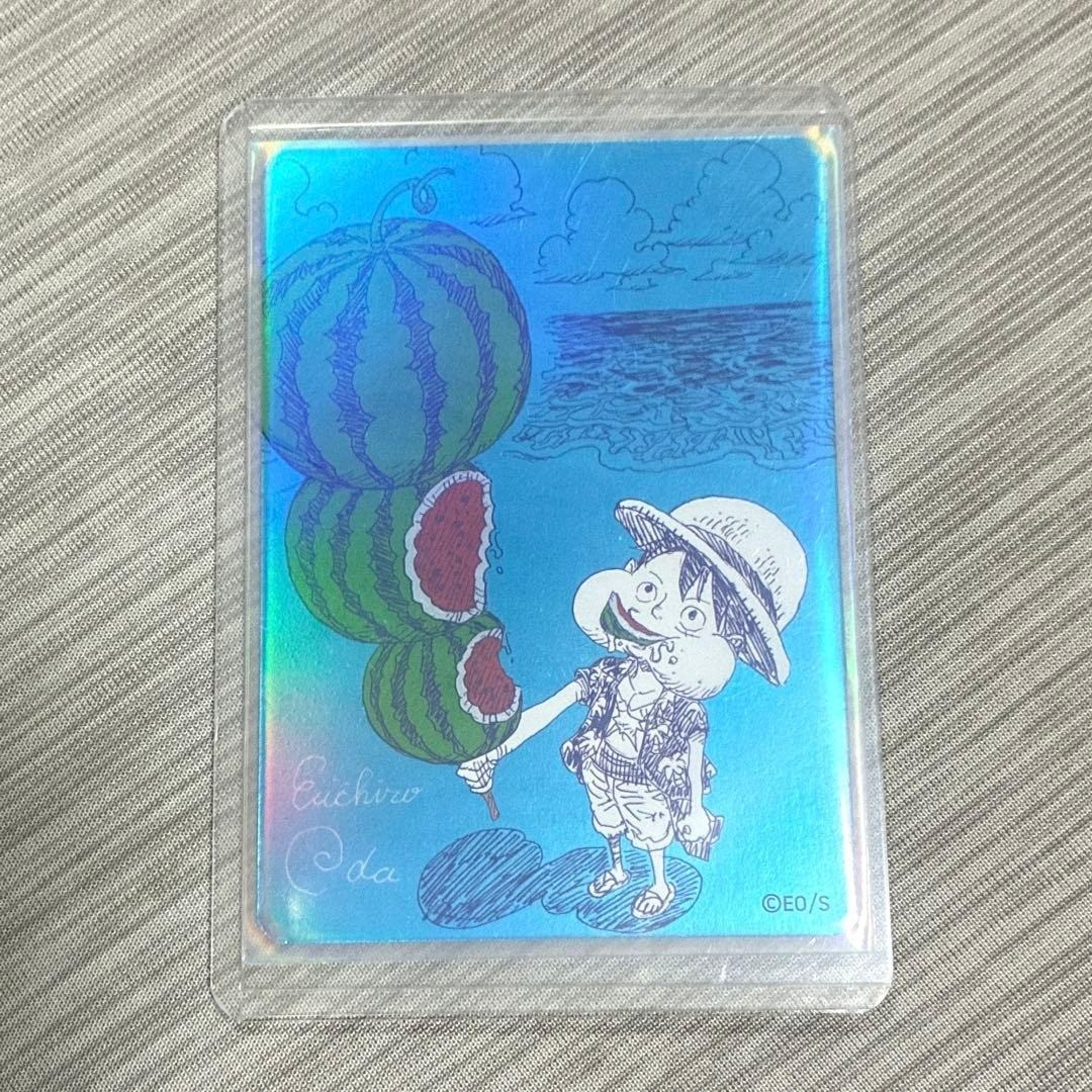 ONE PIECE NatsuComi 2026 MetaKira Card Monkey D. Luffy Promo Eiichiro Oda JP