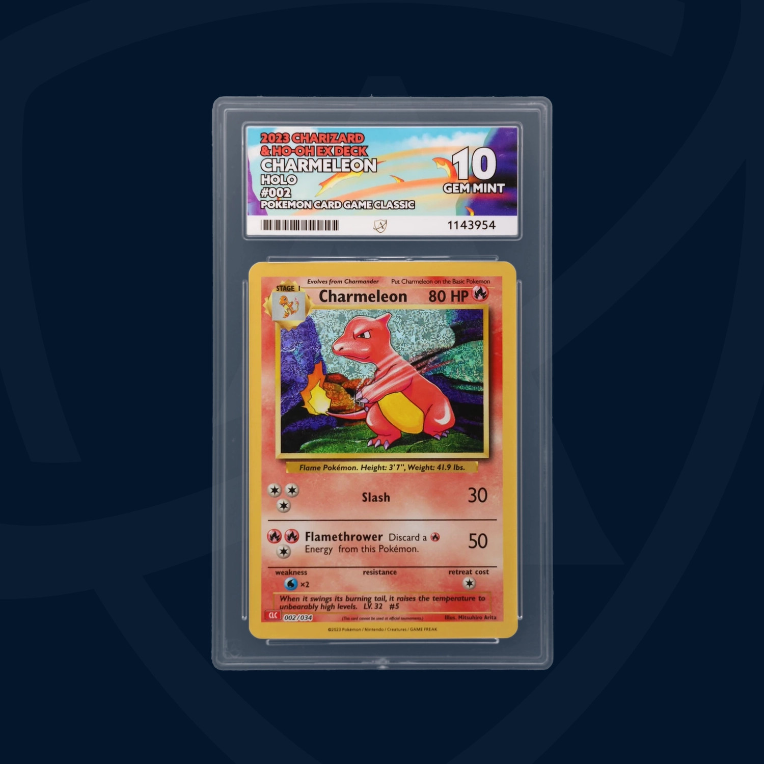 ACE 10 – Charmeleon – 002/034 – Charizard & Ho-Oh ex Deck – Pokemon – Pokem…