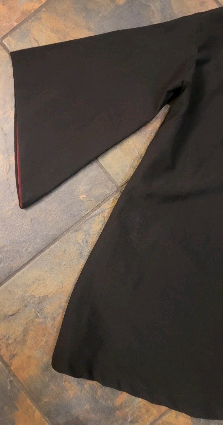 Harry Potter XXXXS cape, Black, 100% POLYESTER, Pre-owned.