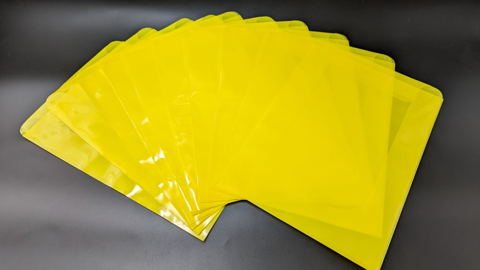 10 Pack Yellow Comic Book Window Bag For Signature Standard Size