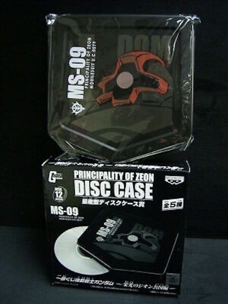 Principality of Zeon Disc CD Metal Case MS-09 Gundam Banpresto