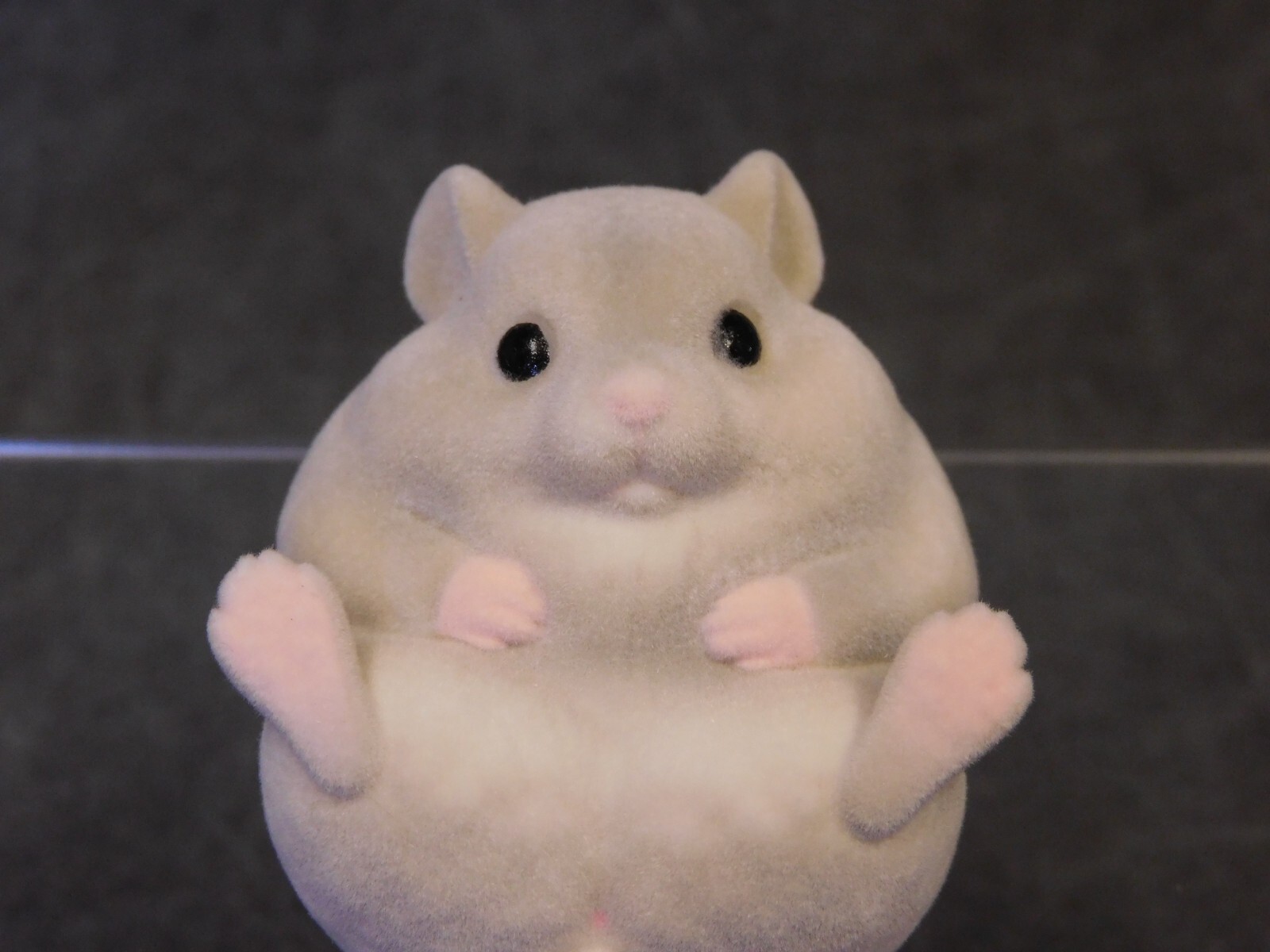 Tenori Friends NEW * Hamster * Series 2 Flocked Mini Figure Bandai Animal