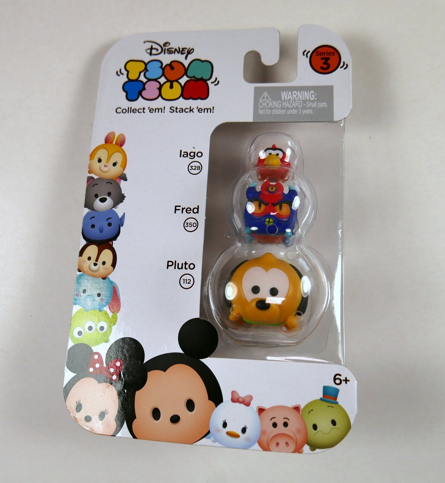 Tsum Tsum Lago Fred Pluto Serie 3 New