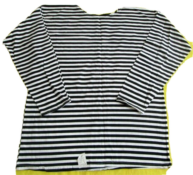 Russian Navy/Sub/Marines Long Sleeve Striped All-Season Shirt Telnyashka/Cotton