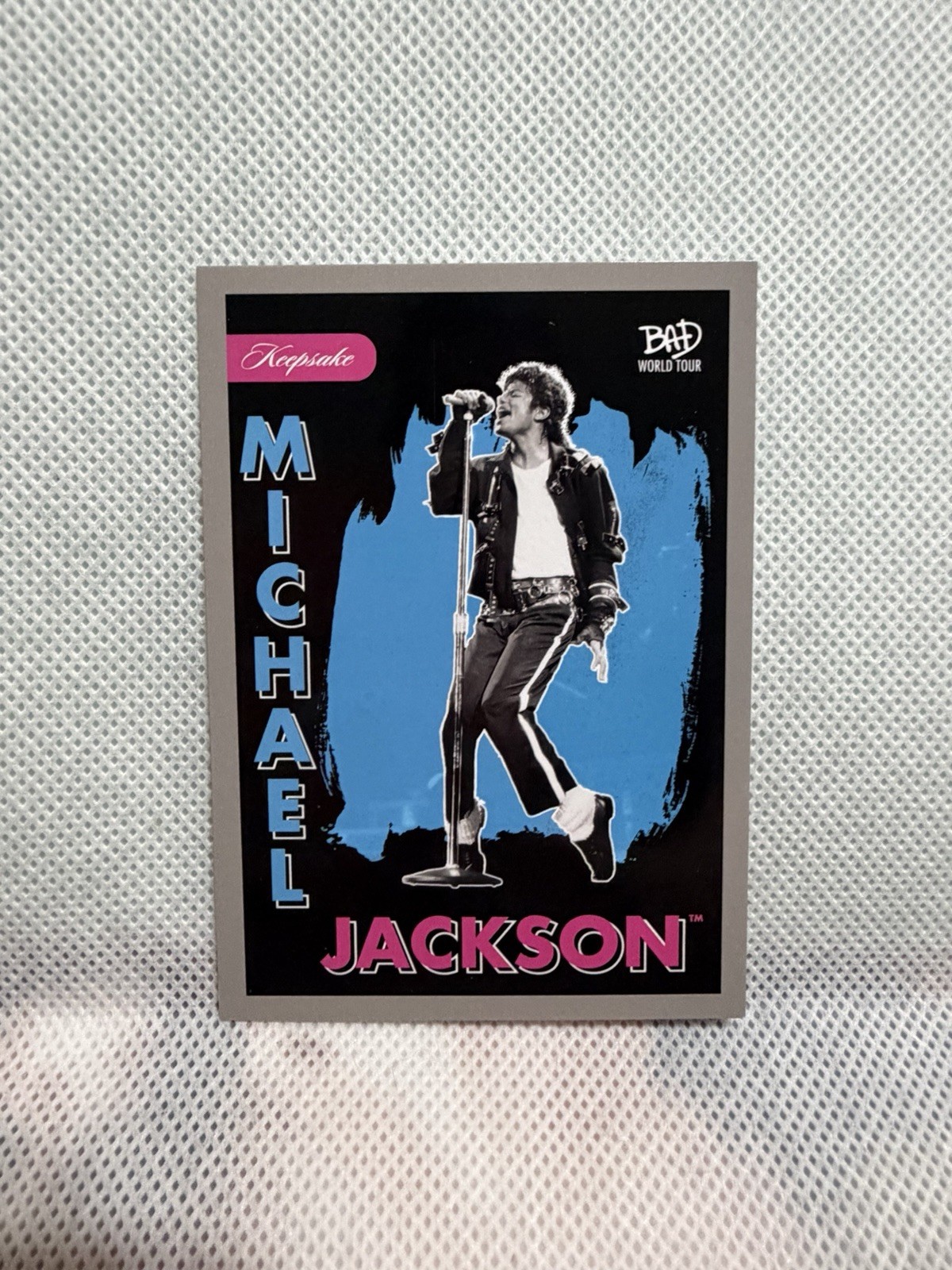 Michael Jackson – 257 – Bad World Tour – Retro – 8/15 Platinum – 1:500 Packs