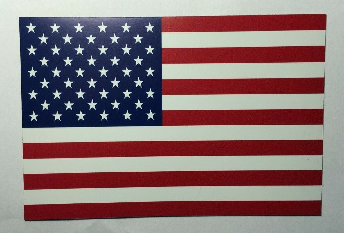 American flag magnet 4″ x 6″ car fridge mailbox sign heavy duty vinyl car magnet
