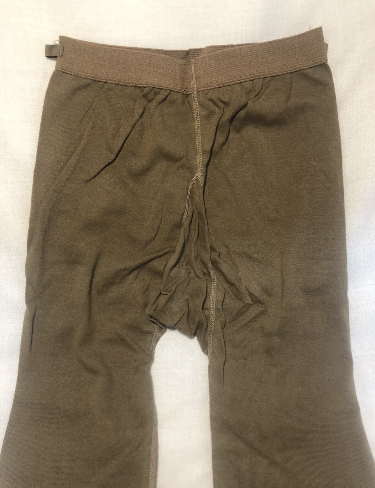 US MILITARY EARLY THERMAL DRAWERS COLD WEATHER MEN’S XS 50/50 COTTON WOOL K-75
