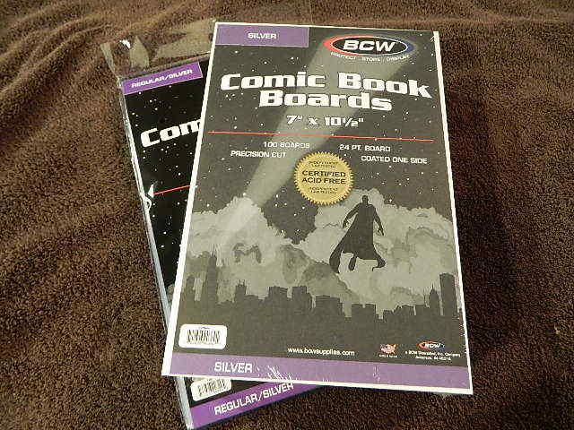100 New BCW Silver Age Comic Book Bags And Boards – Acid Free – Archival Storage
