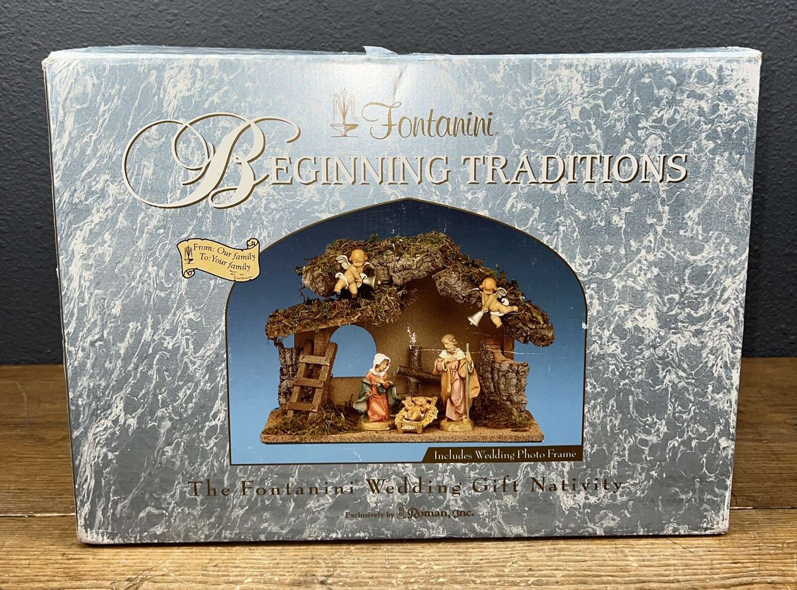 FONTANINI Wedding Gift Nativity Box Extra 11 Animals Accessories (Read)