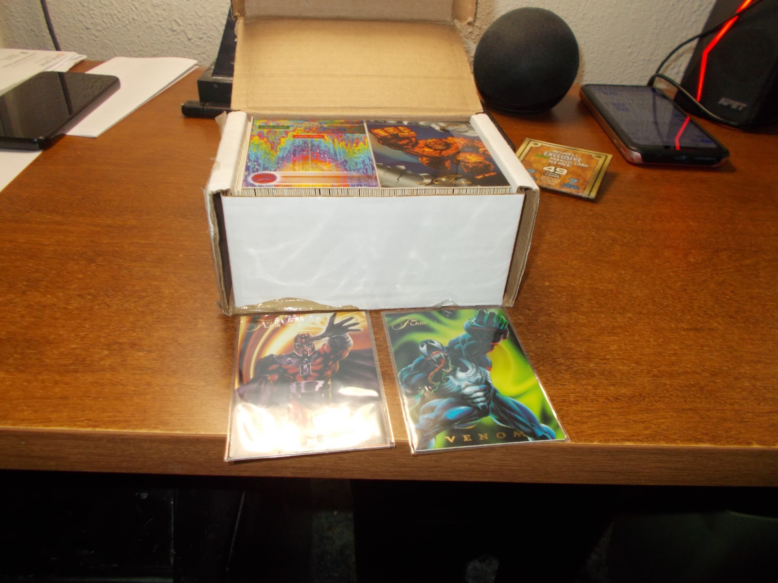 1994 Flair Marvel Annual Complete Base Set 150 w/ 2 power blasts