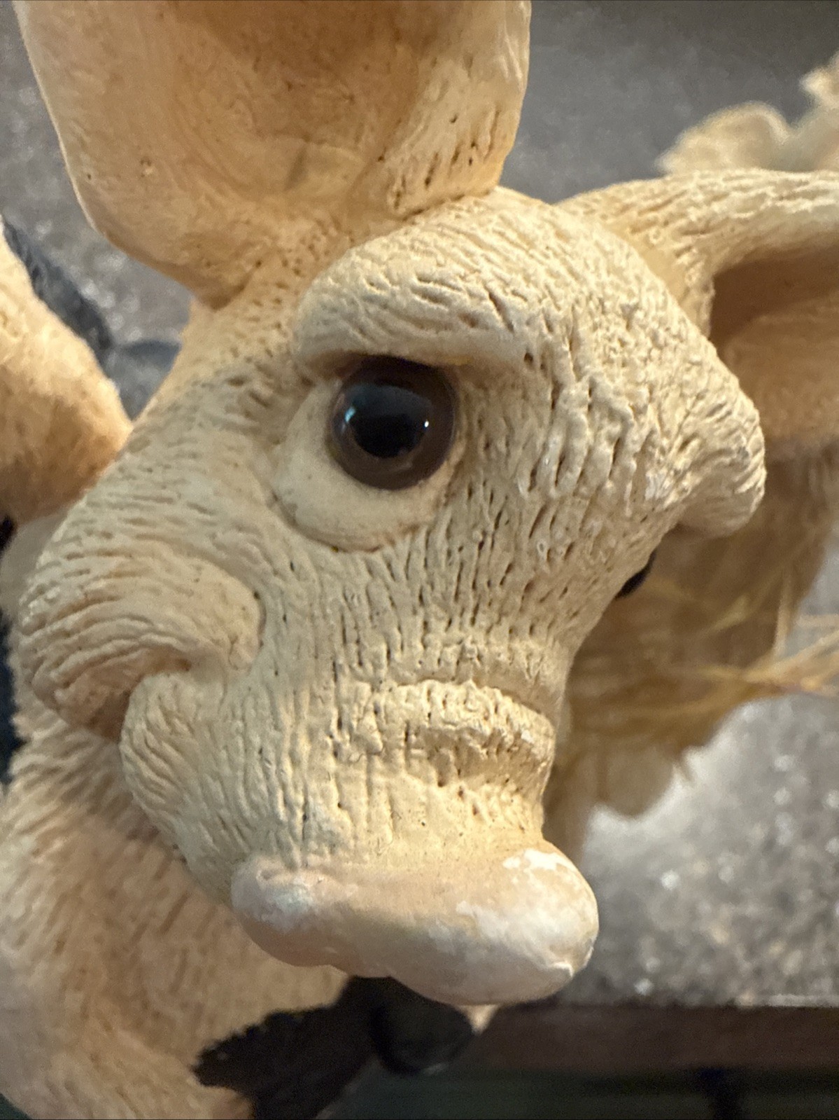 RARE 1993 Pete Apsit Angel Pig Shelf Sitter Figurine 4.7″ x 2.8″ and 5″T, Signed