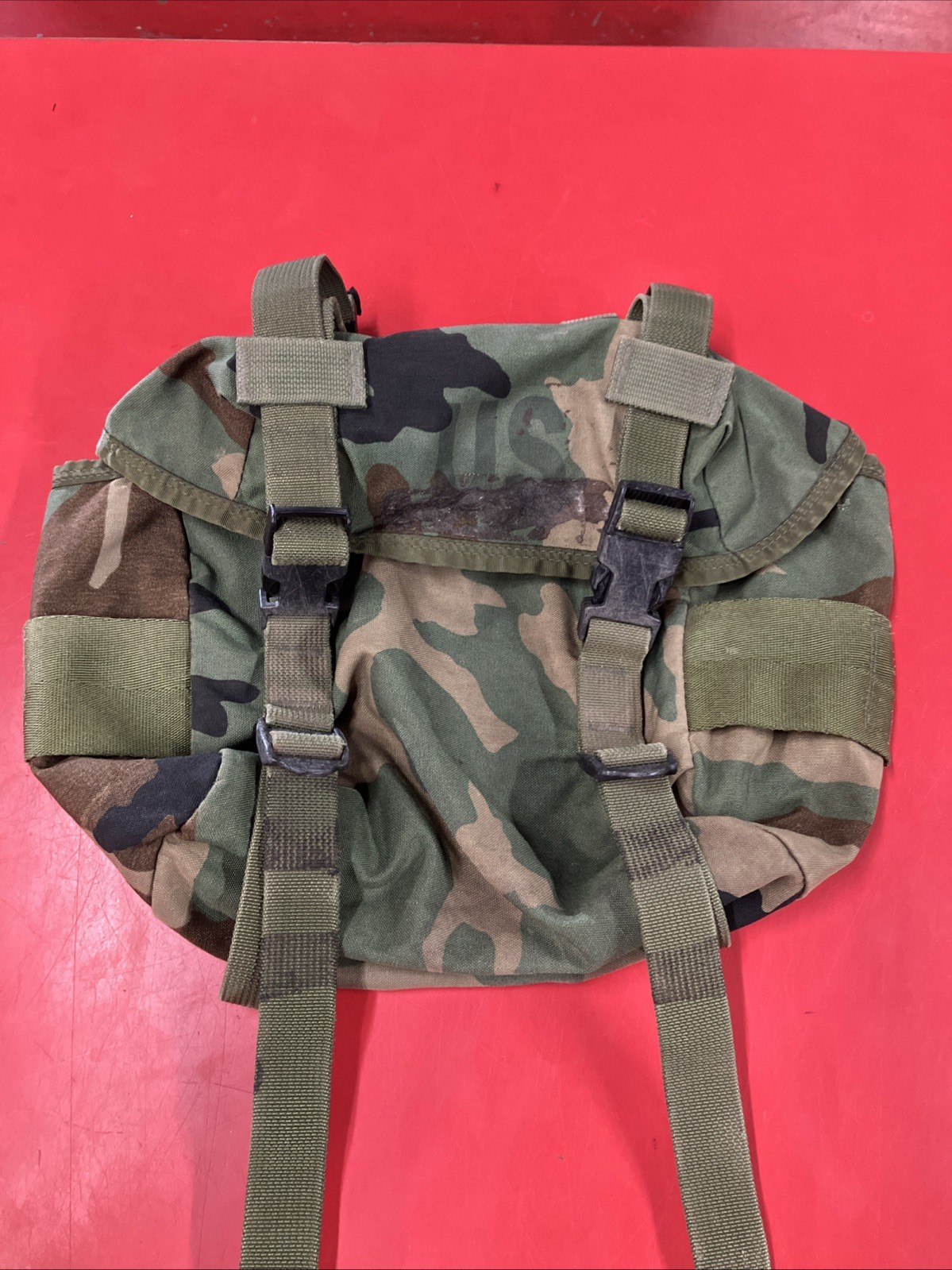 USGI Butt Pack Field Training Waist Pack Woodland M81 BDU LOT B