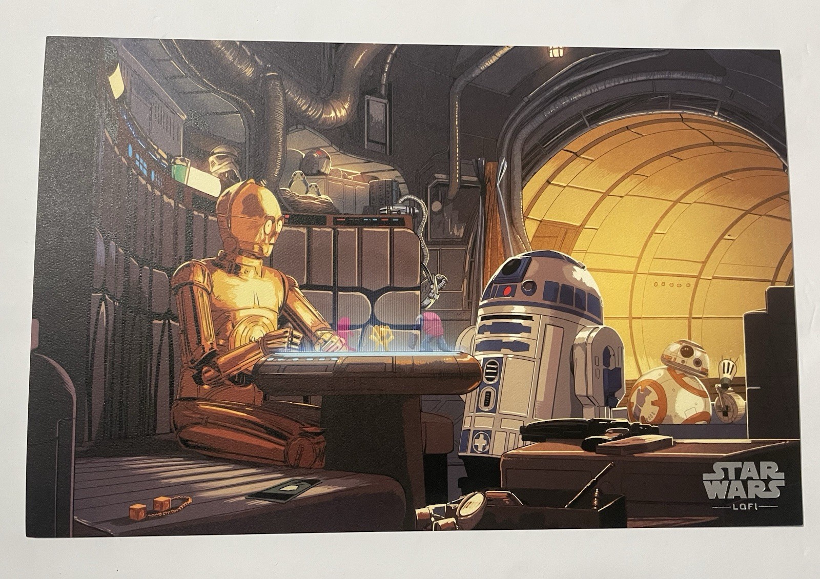SDCC 2026 STAR WARS PRINT LUCAS FILM LIMITED C-3PO R2-D2