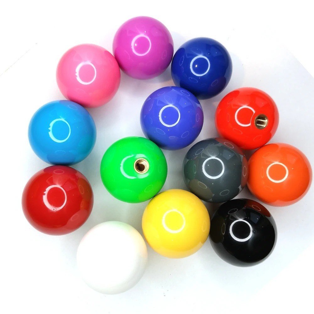 2 Pcs Arcade Joystick Bat Ball Top Oval Handle Knob for ZIPPY SANWA US