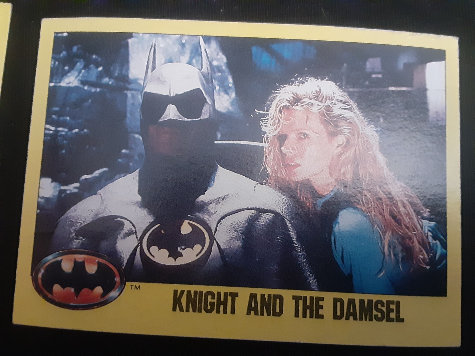 topps batman the movie #158 michael keaton kim basinger