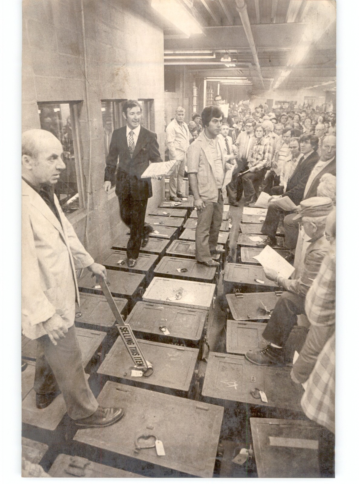AUCTION of REA Express Equipment & Furniture OAKLAND California 1976 Press Photo