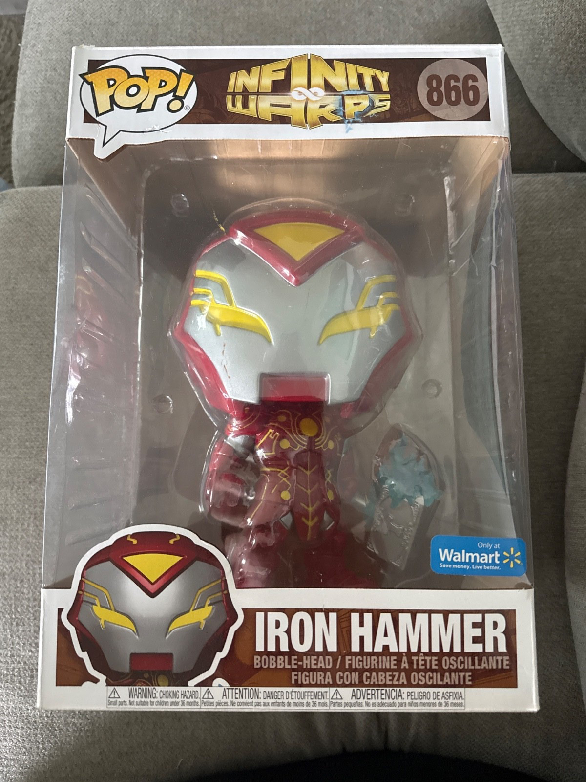 Funko Pop! Vinyl Jumbo 10 in: Marvel – Iron Hammer (Jumbo) – Walmart Exclusive