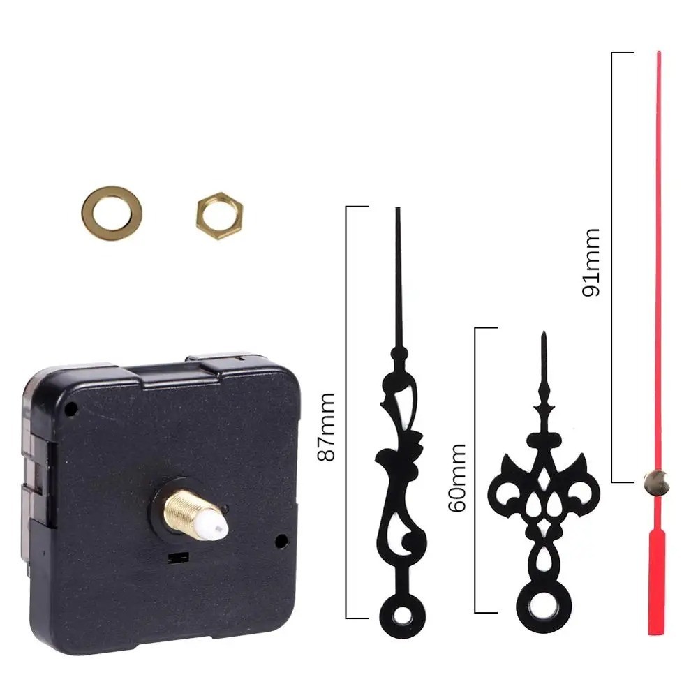 DIY Quartz Wall Clock Pendulum Swing Movement Mechanism Kit Chime Repair Parts