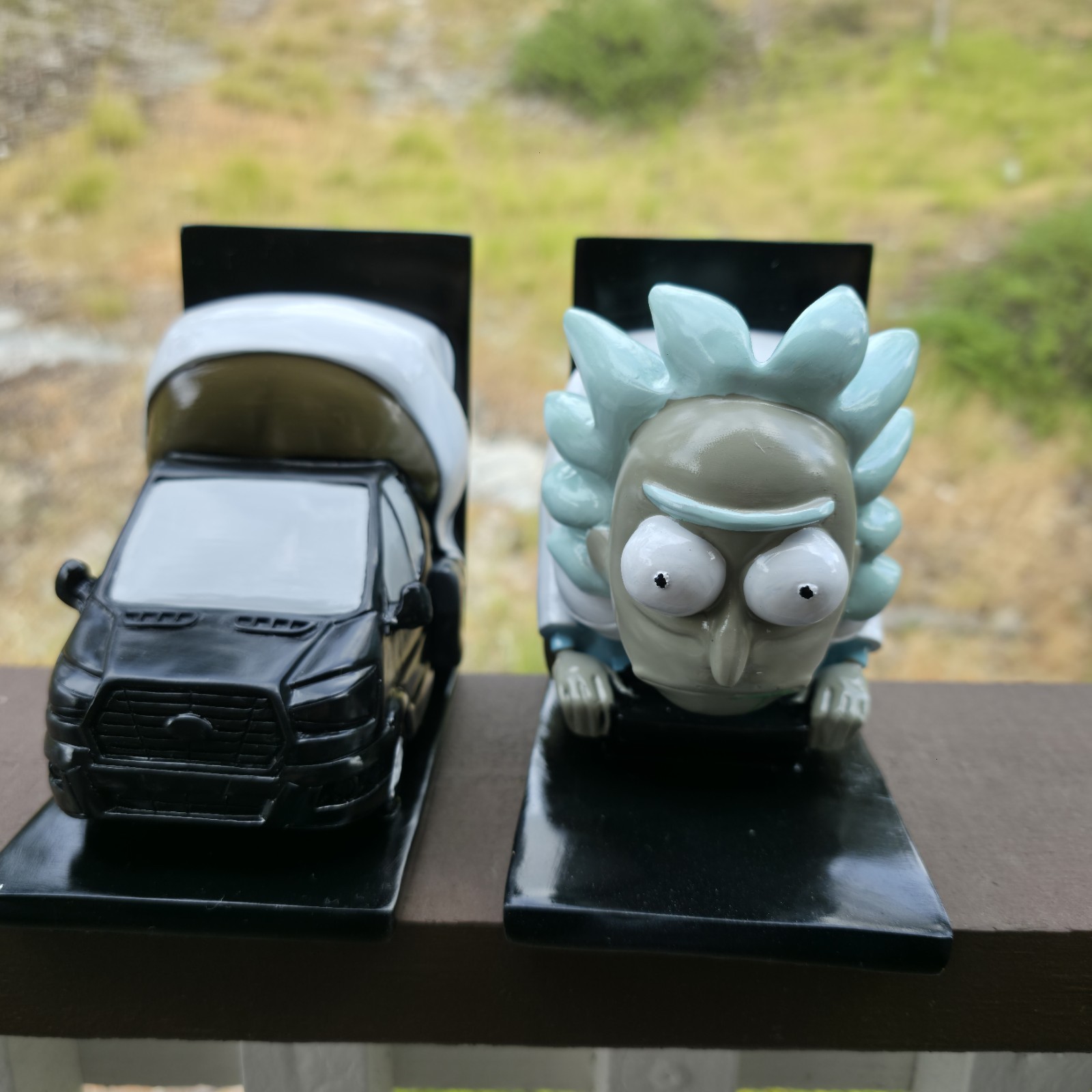 Rick and Morty Rickmobile Bookends SDCC Comic Con 2024 Adult Swim New Boxed