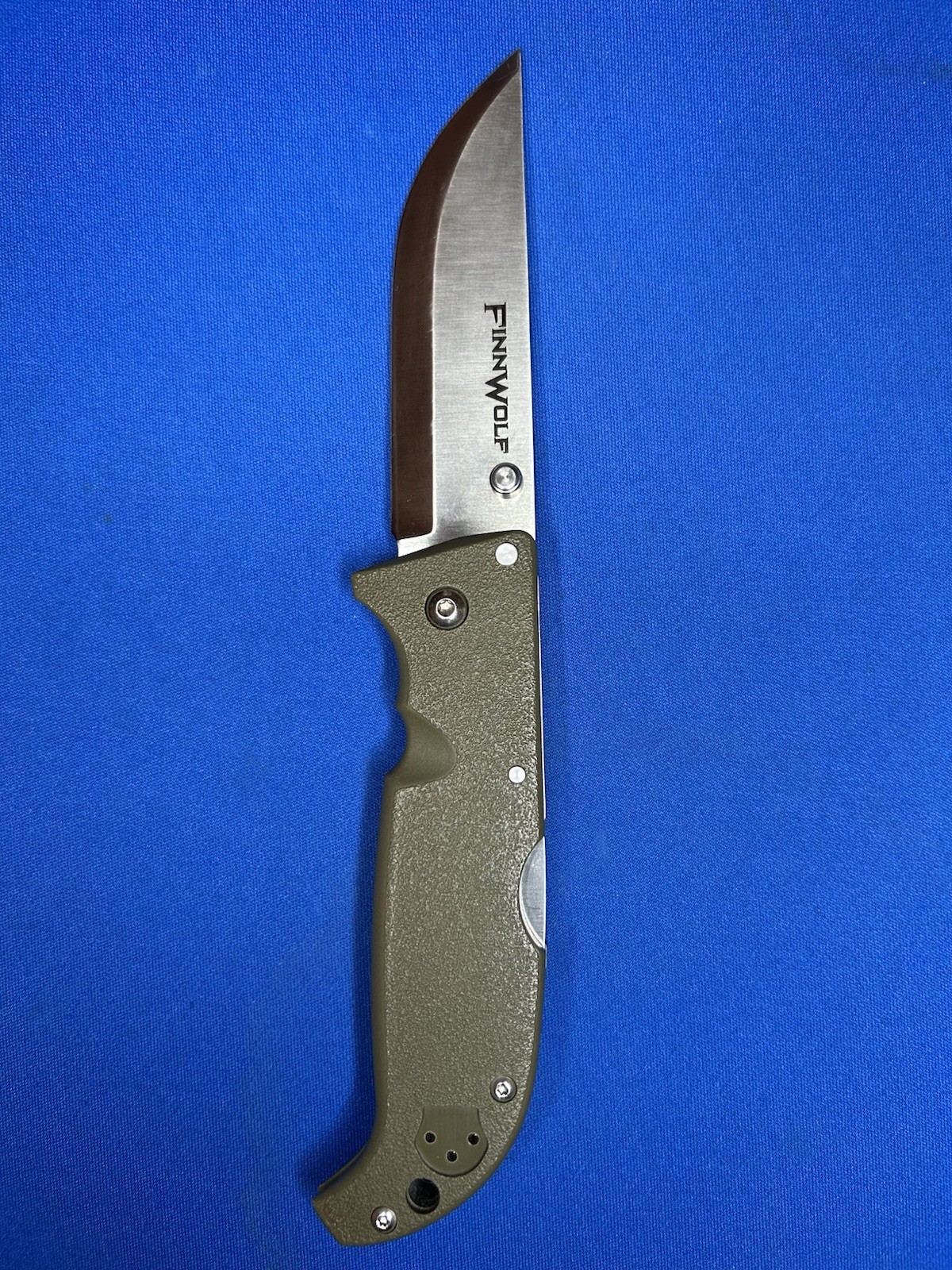 COLD STEEL Finn Wolf Tri-Ad Lock Knife AUS8A Scandi EDC/Outdoor