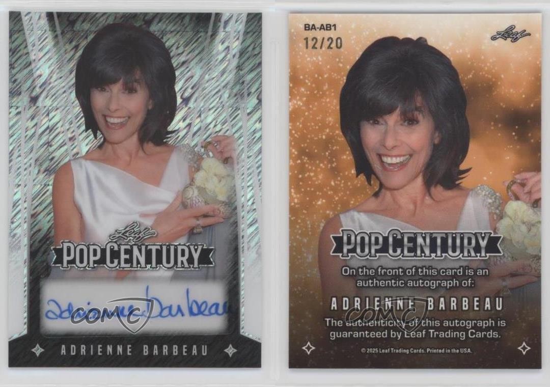 2025 Leaf Metal Pop Century 12/20 Adrienne Barbeau #BA-AB1 Auto ob9