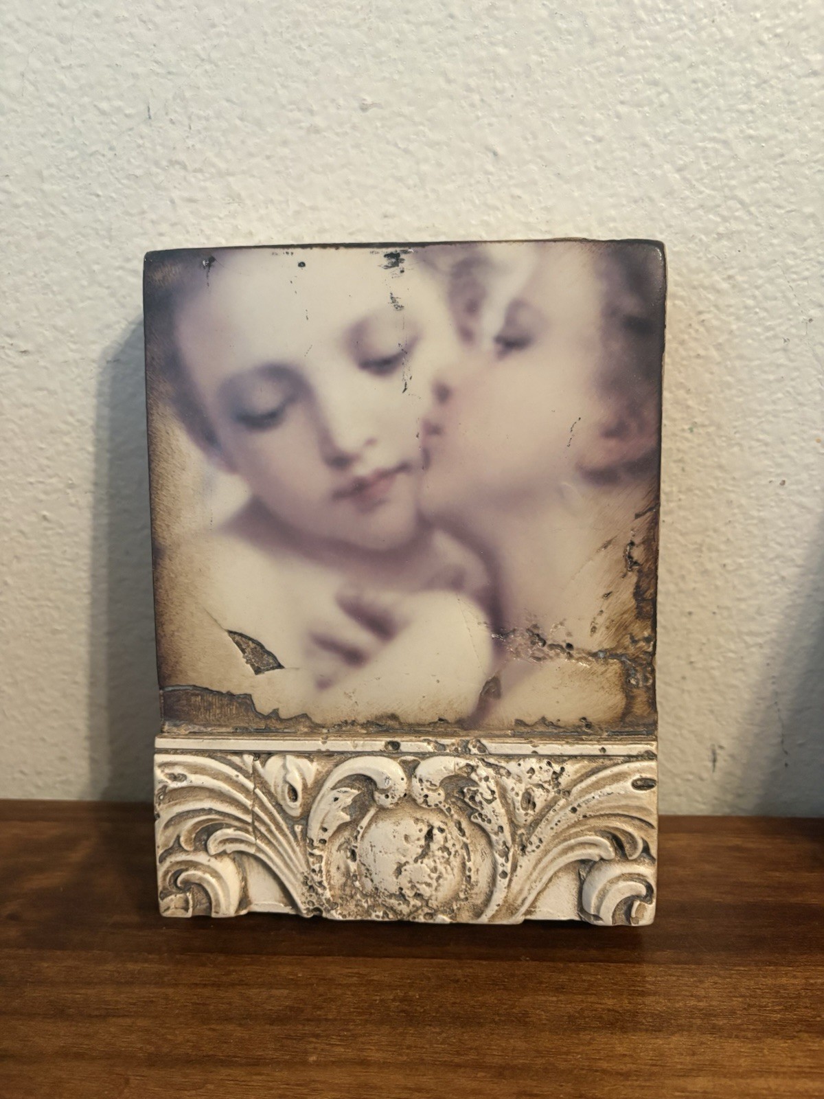 SID DICKENS Retired Memory Block Wall Plaque Tile T178 – THE KISS