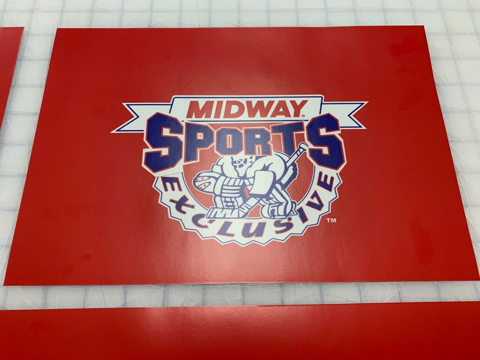 NHL Open Ice Arcade Control Panel Box Overlay Art Artwork Vinyl Decal CPO Midway