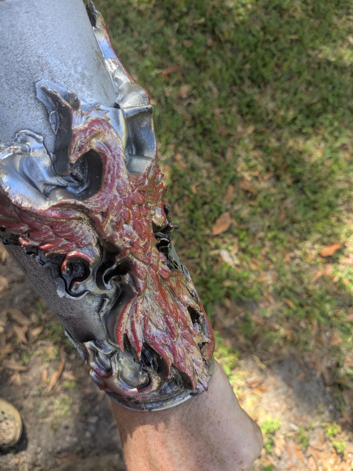 Handmade EVA Foam Phoenix Bracers