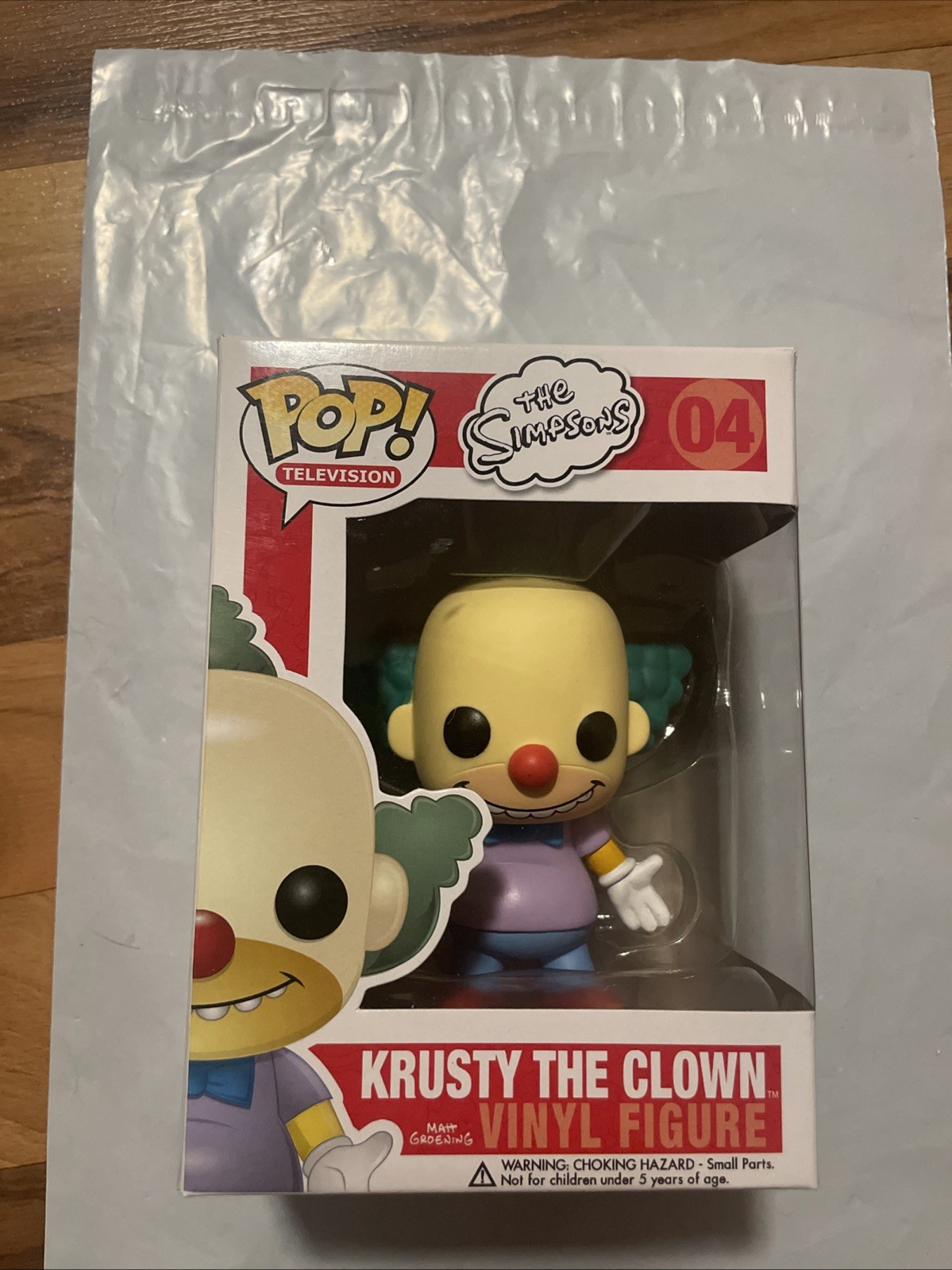 Funko Pop! Vinyl Krusty The Clown Brand New In Box Unopened