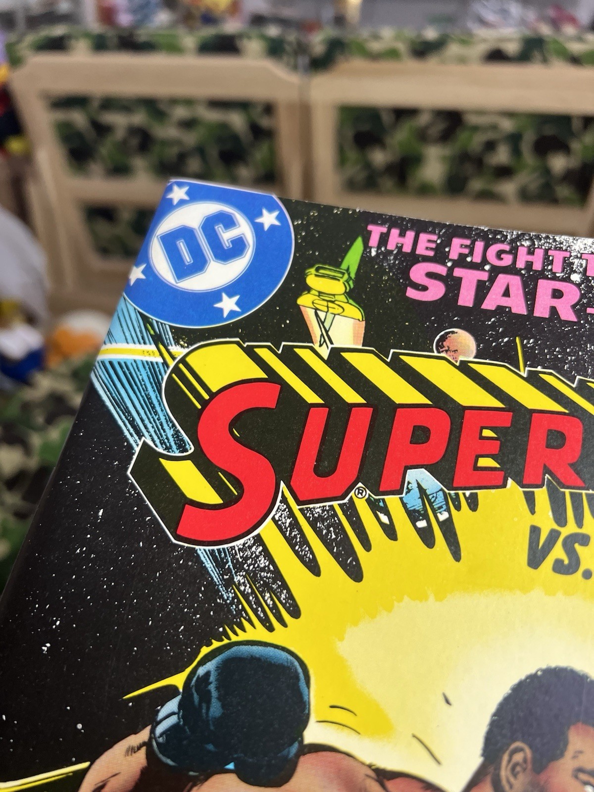 1978 SUPERMAN VS MUHAMMAD ALI OVERSIZED DC COMIC ORIGINAL PRINT MINT COPY CLEAN