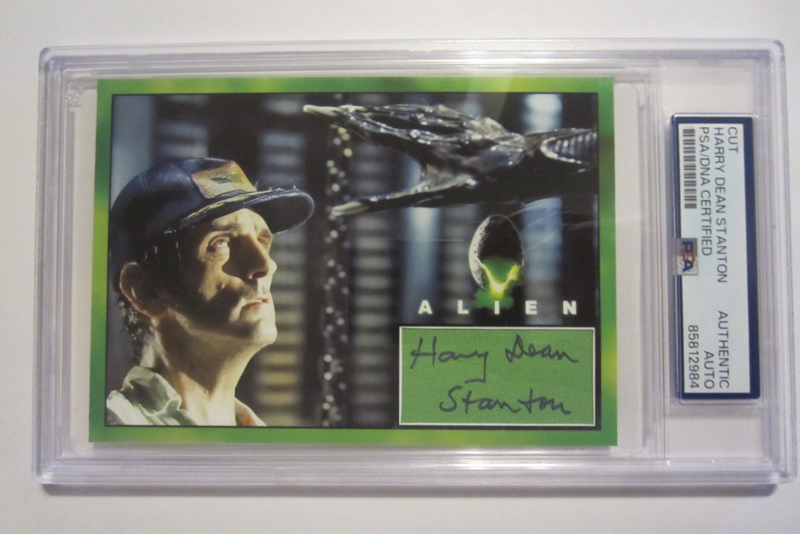 Harry Dean Stanton as Brett in Alien signed autographed PSA/DNA custom 3.5×5