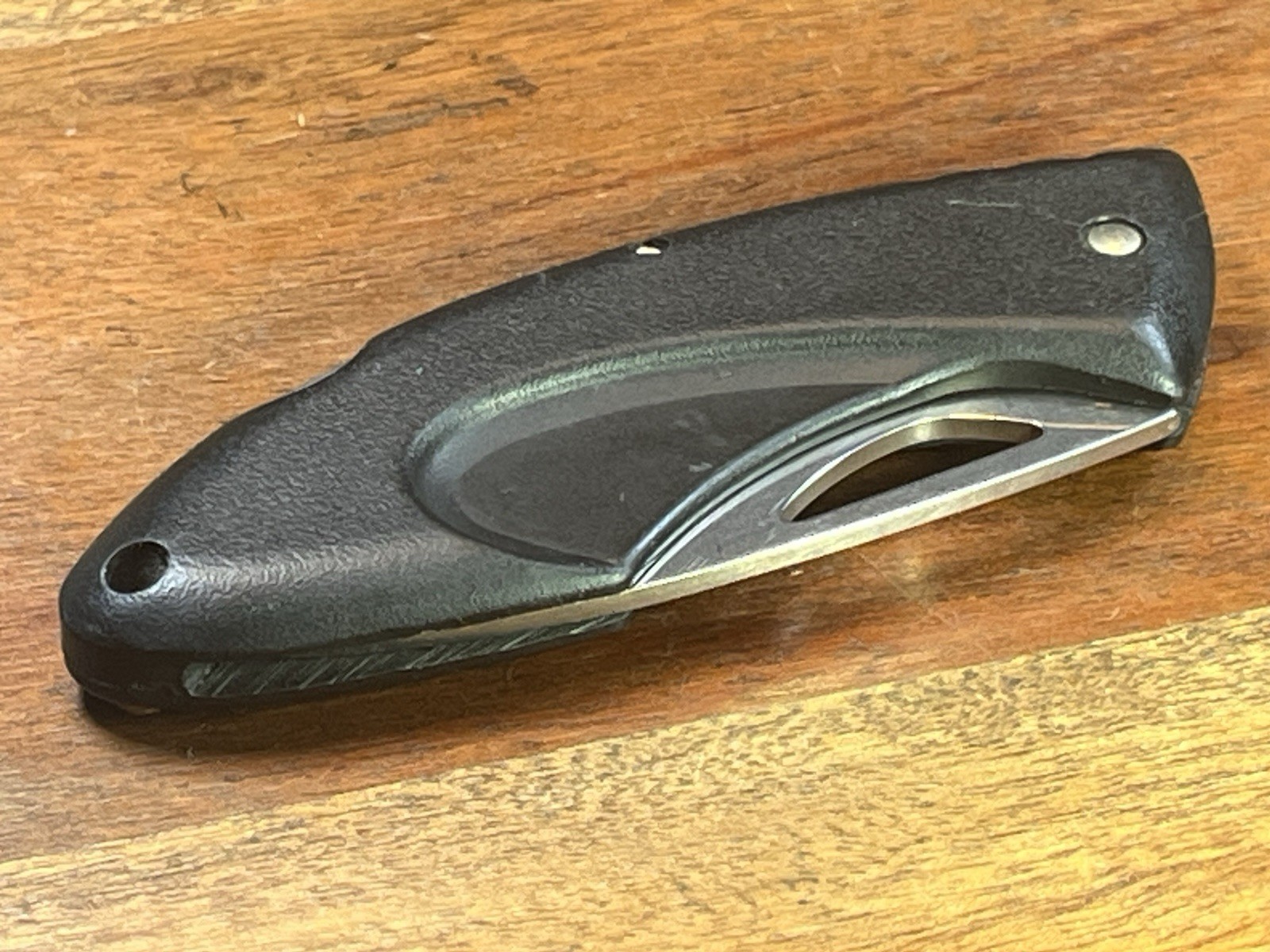 2005 BUCK 433 USA Idaho Stamp Lockback Combo Edge Blade Folding Pocket Knife