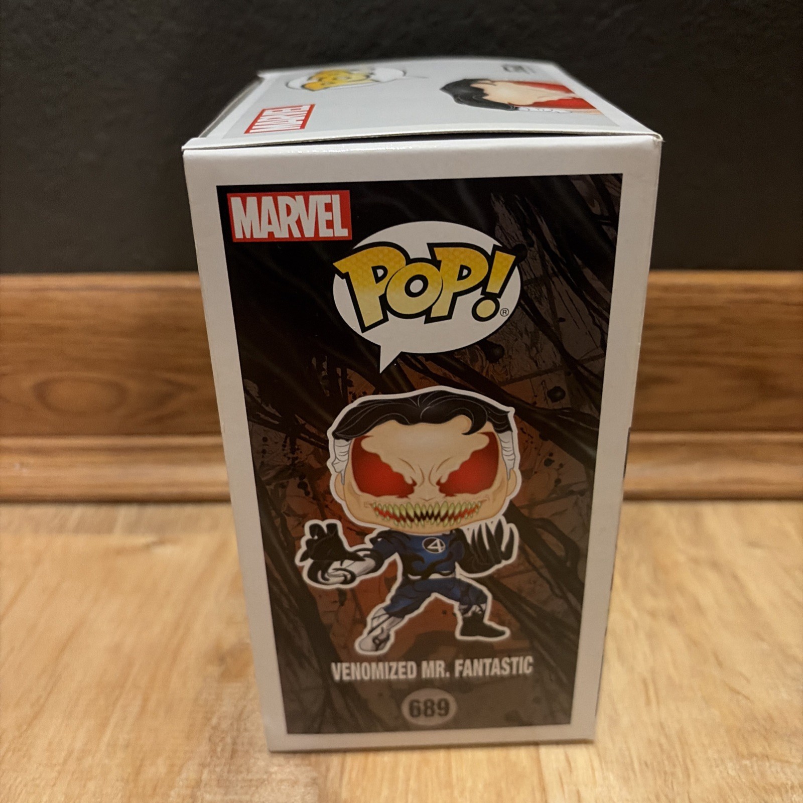 Funko POP Marvel Fantastic Four Venomized Mr. Fantastic Exclusive Gamestop #689