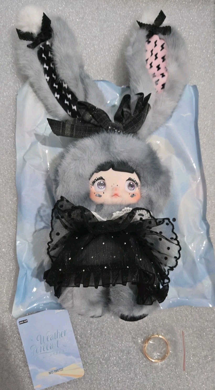 Nommi Weather Forecast Darkness Plush Blind Box OPEN Bag, Taken Out For Pictures