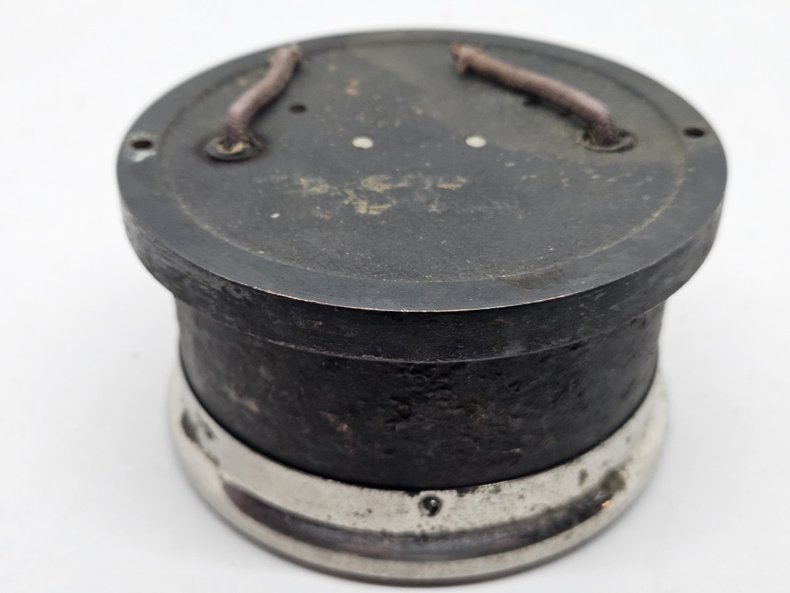 Antique Early HOYT Electrical Instrument Works Company Industrial VOLTS Meter 4″