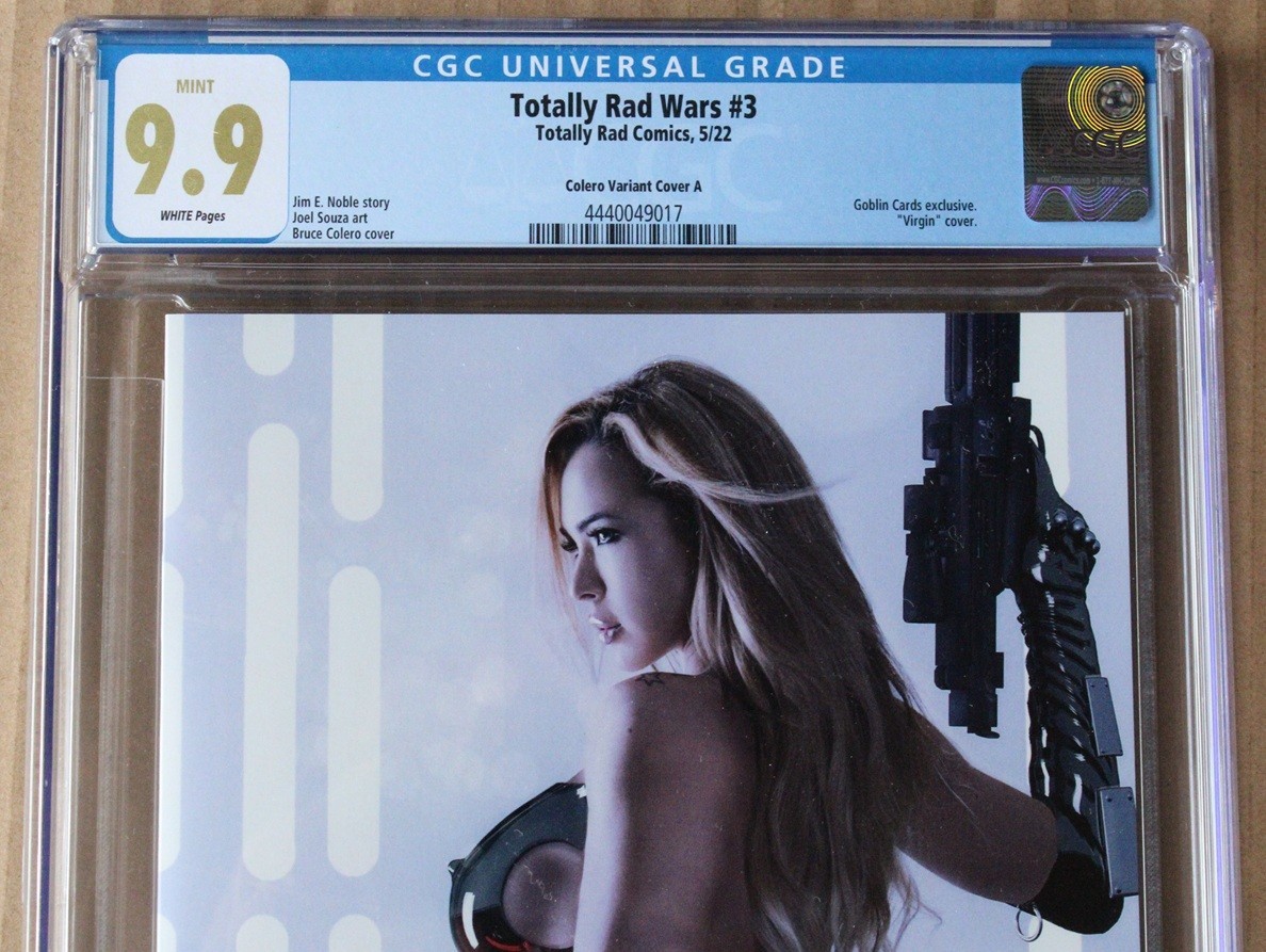 Totally Rad Wars #3 Colero Variant Cover A Goblin Cards Exclusive Virgin CGC 9.9