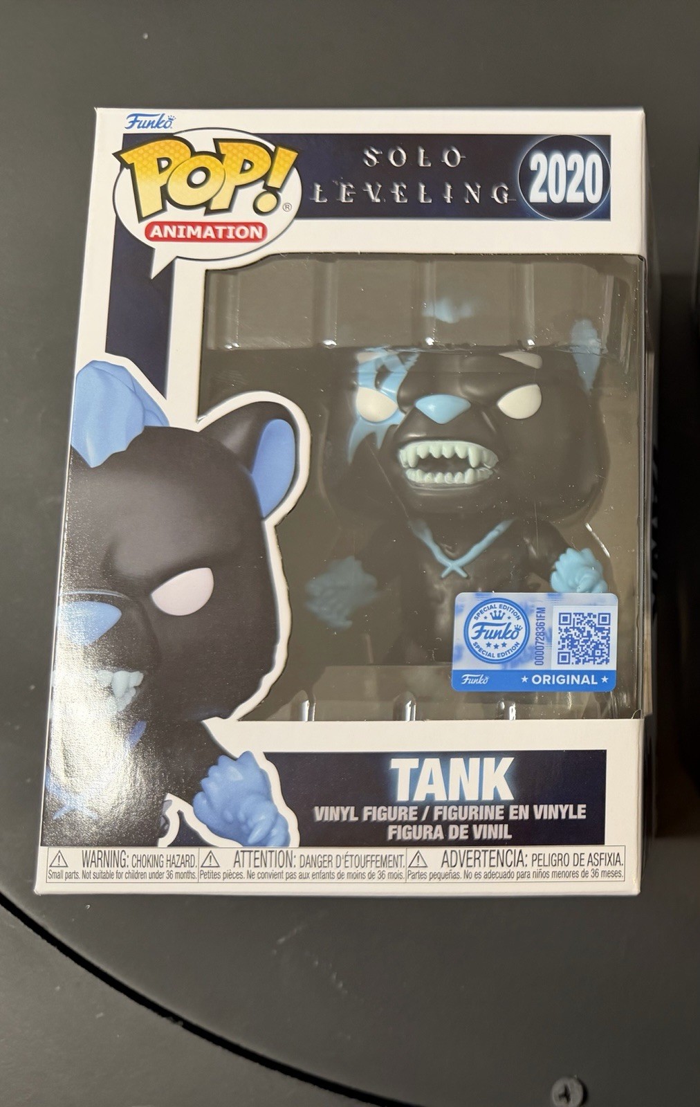 Funko POP! Solo Leveling Tank Funko Exclusive #2020 W/ Protector 🌎