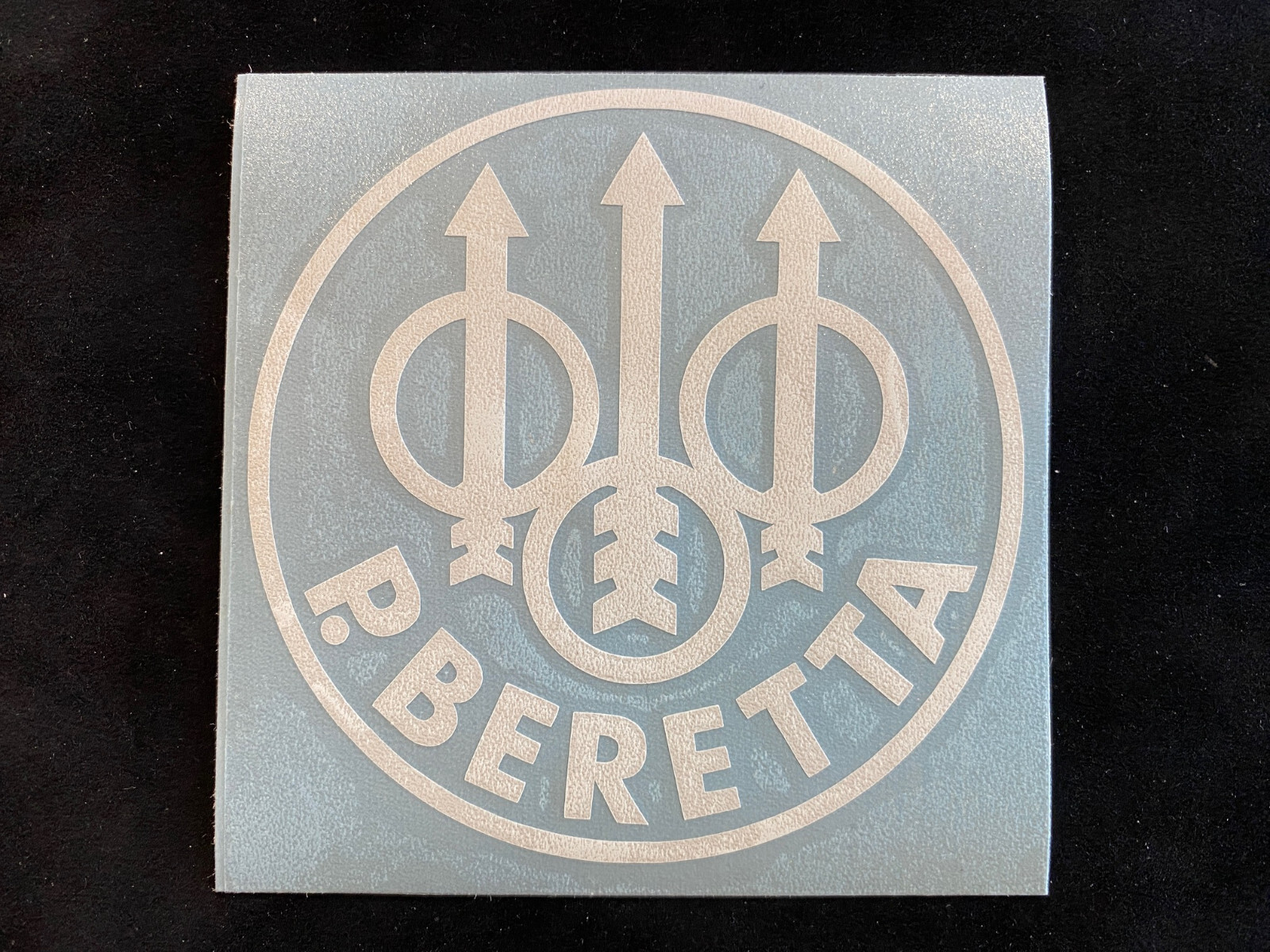 Beretta Transfer sticker 3.75 inch – white new
