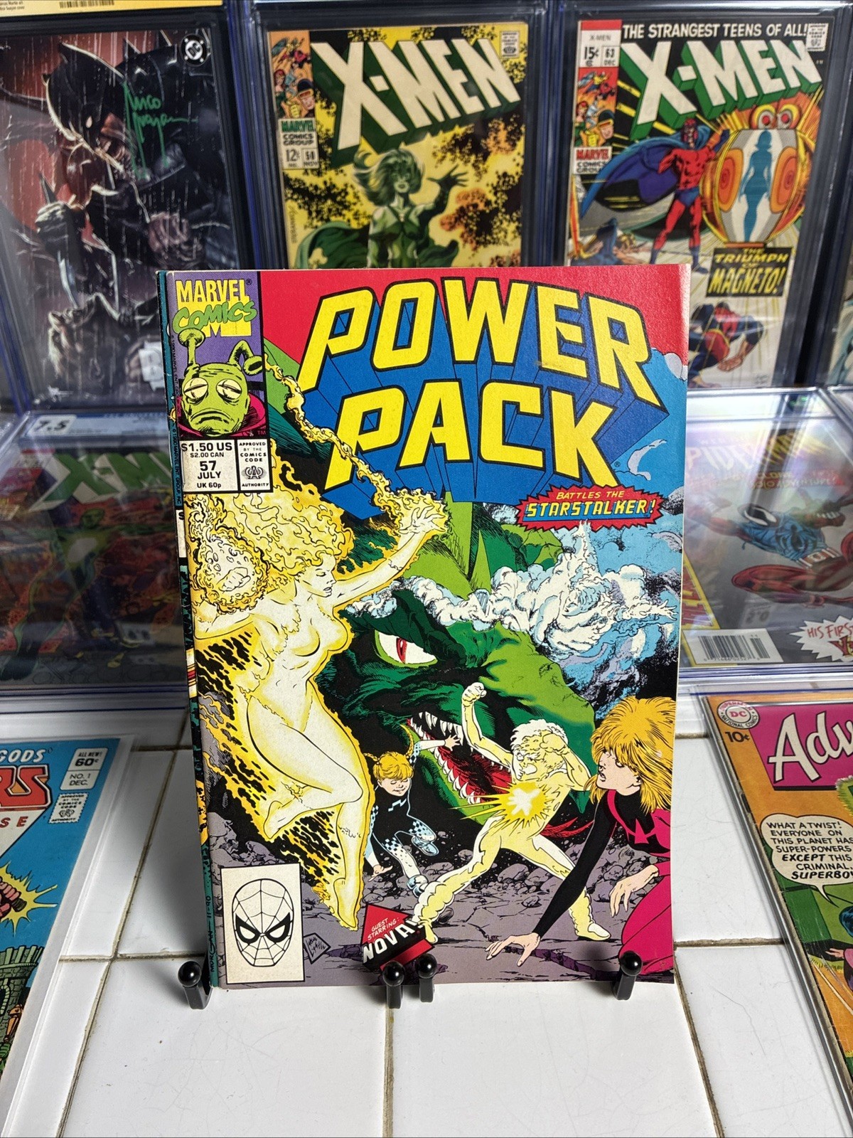 Marvel Comics: Power Pack #47 48 49 50 51 53 57 62 , July 1989