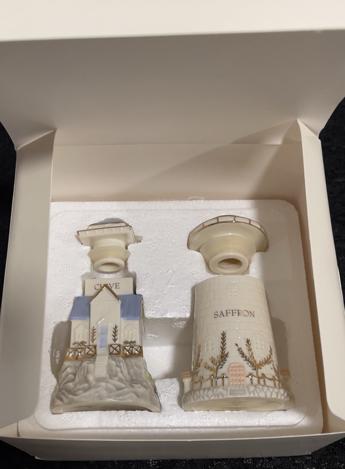 Lenox Seaside Lighthouse 24 Spice Jars FULL SET, 2002 RARE Complete w/ Boxes!!!