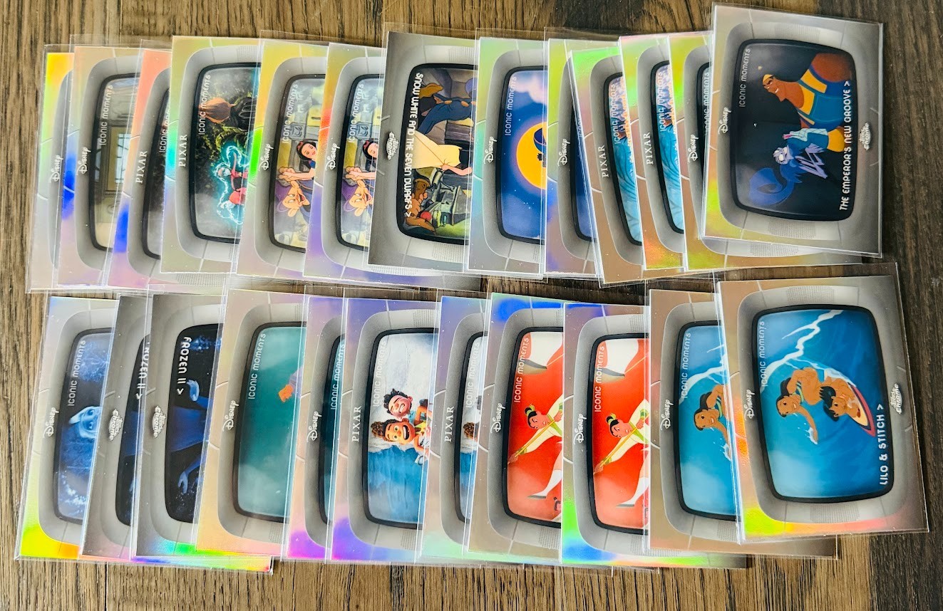 2026 Topps Chrome Disney Iconic Moments Inserts – YOU PICK!