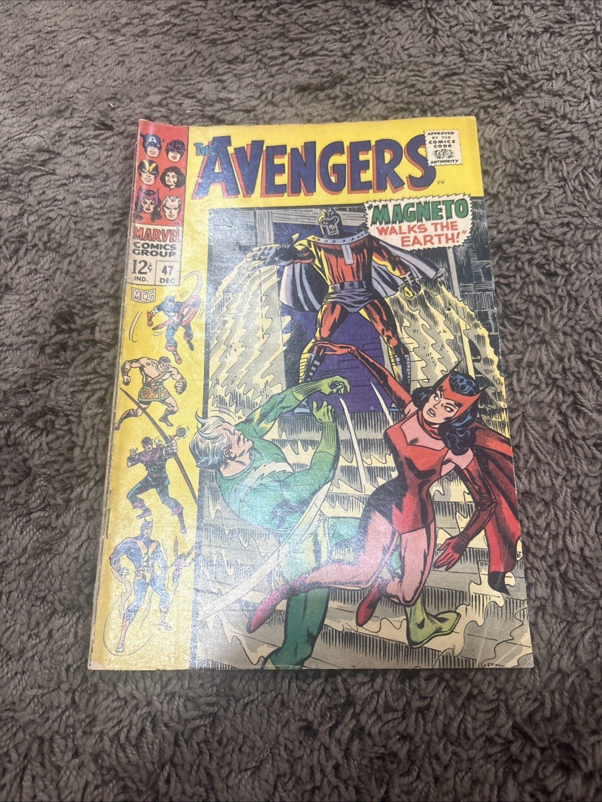 The Avengers #47 (Marvel Comics December 1967)