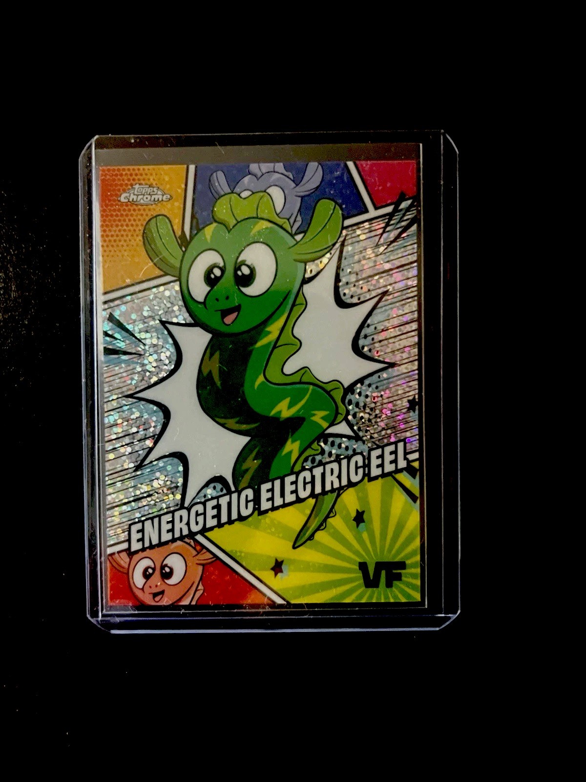 2025 VeeFriends Topps Chrome – Energetic Electric Eel Manga Speckle