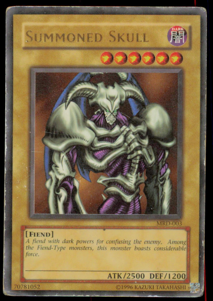 Summoned Skull MRD-003 Ultra Rare Metal Raiders Yu-Gi-Oh Unlimited HP