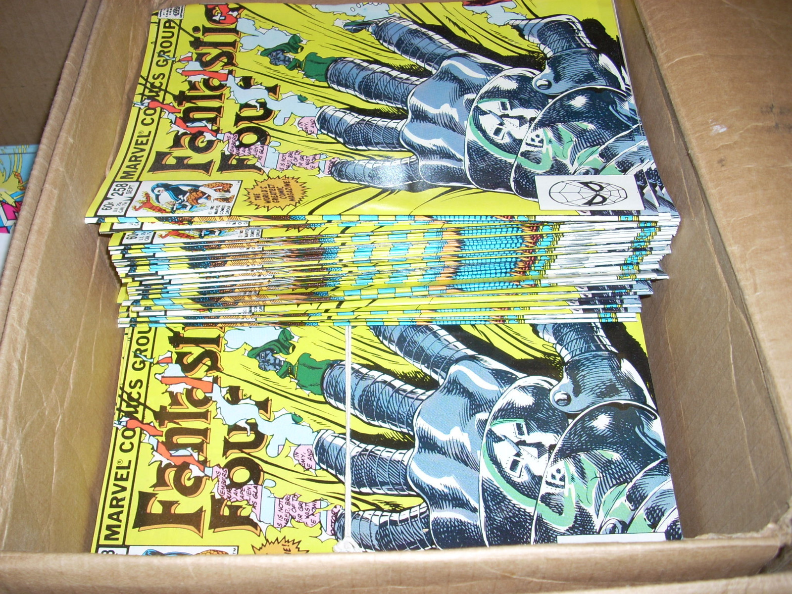 FANTASTIC FOUR 258 Near Mint NM 9.6 9.8 from a NON-CIRCULATED CASE MARVEL 1983