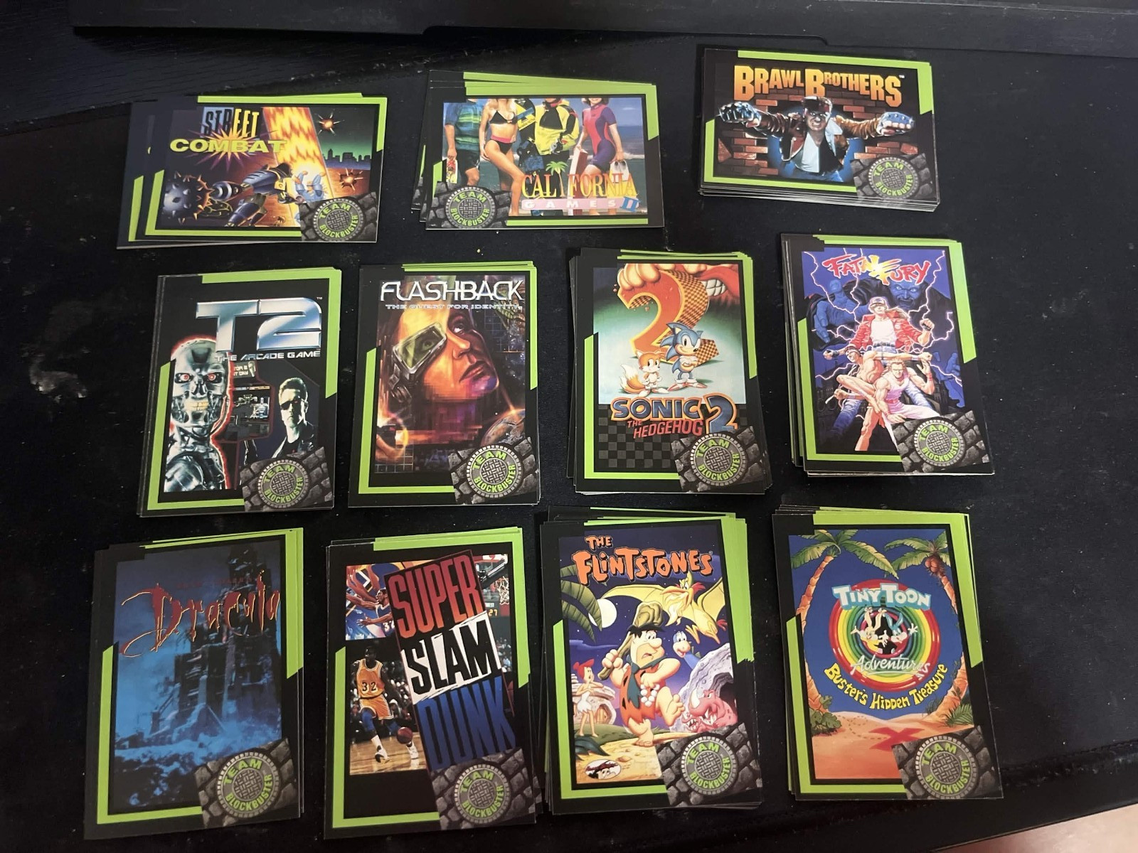 1993 Team Blockbuster 90’s Pop Culture Trading Card lot 87 cards