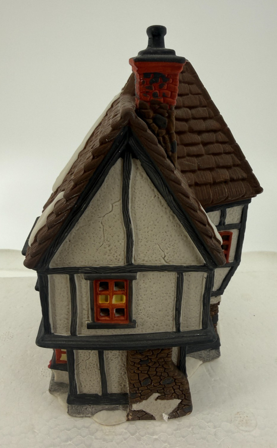 Dept 56 Dickens Village Tutbury Printer 5568-9 Retired Building No Light