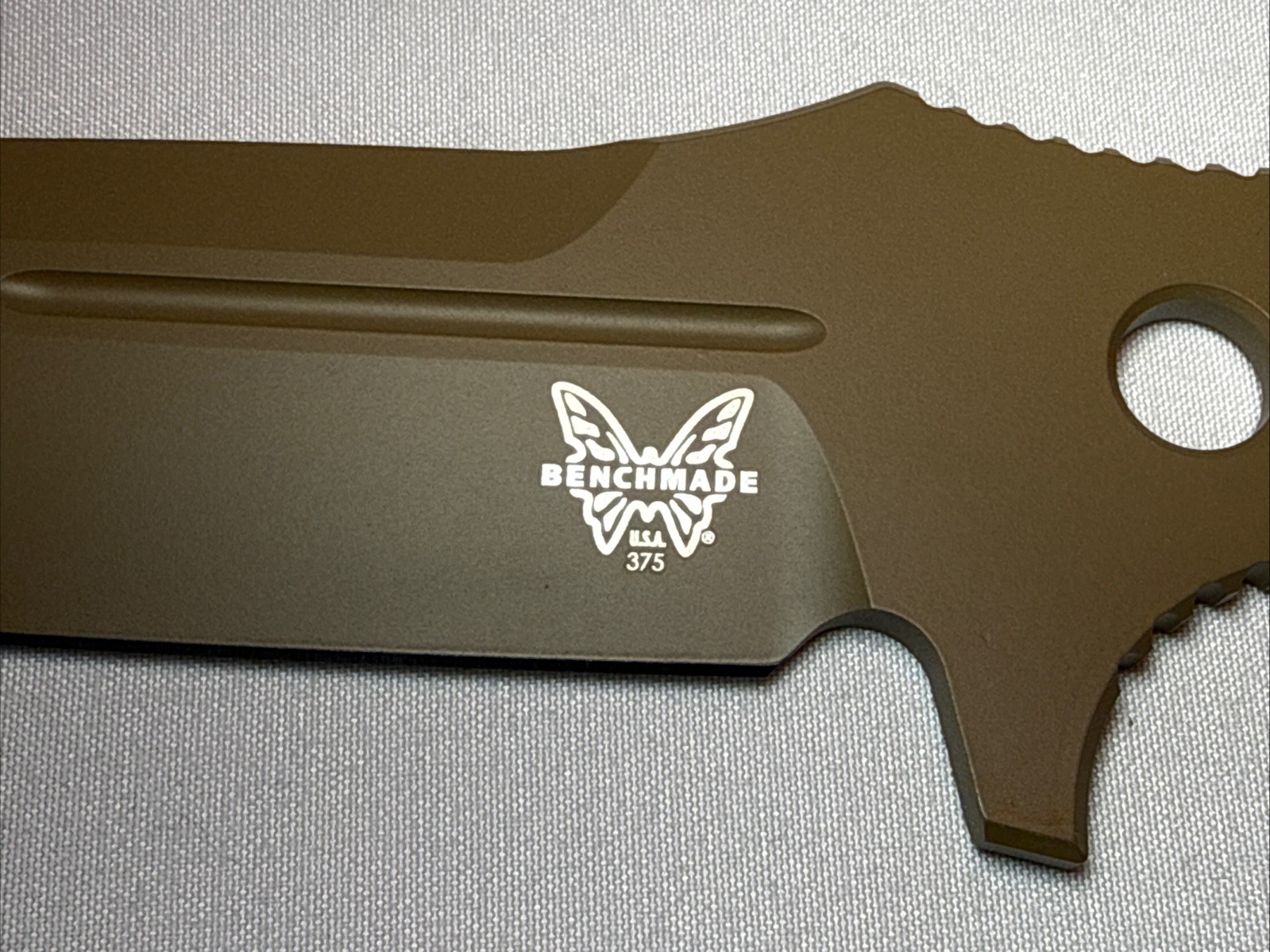 BENCHMADE 375FE-1 FIXED ADAMAS PROTOTYPE!! NEW! AUTHENTIC!