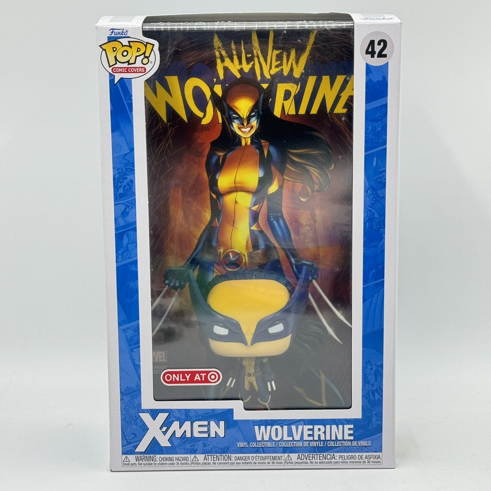 Funko Pop! Comic Book Cover with Case: Marvel – Wolverine – Target…